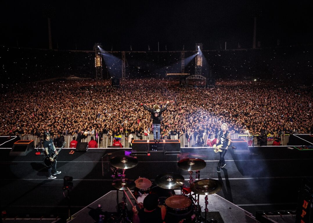 Guns N' Roses en el Estadio Nacional