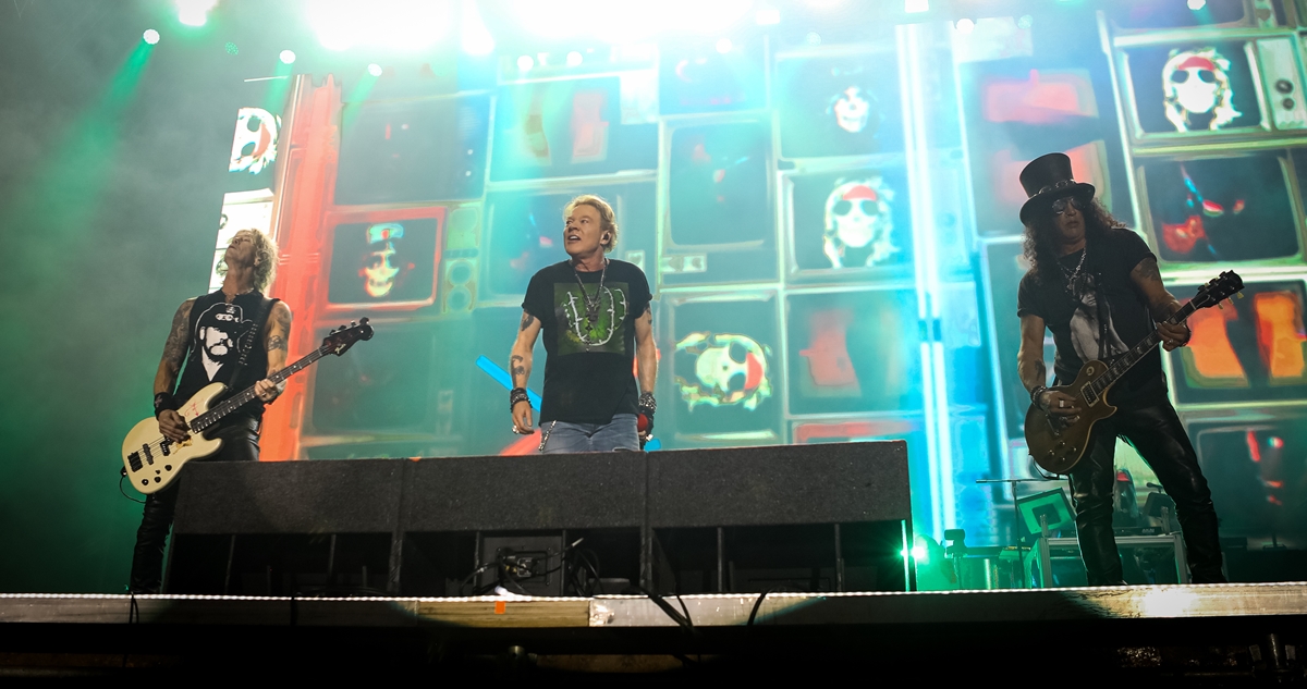 Guns N’ Roses devolvió el rock al Estadio Nacional: el paso de los años fue solo un detalle