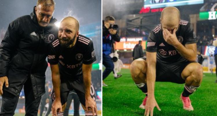 Gonzalo Higuaín juega su último partido profesional.