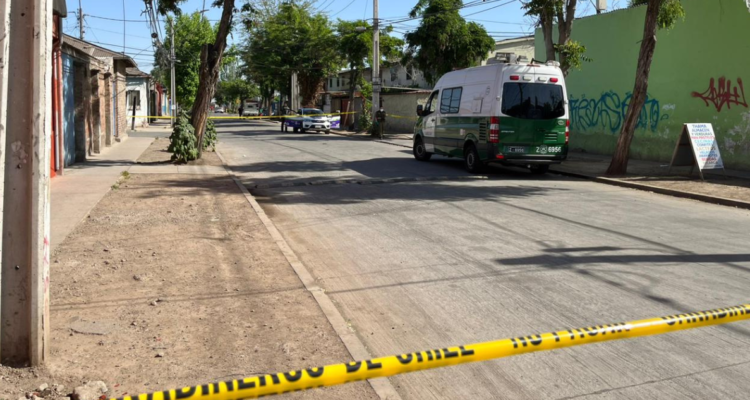 hombre muere baleado en Estación Central