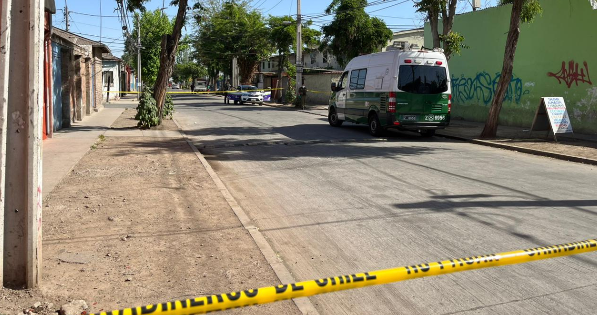 hombre muere baleado en Estación Central