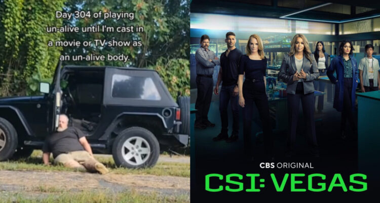 Hombre consigue papel en CSI: Vegas por hacerse el muerto en Tiktok