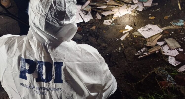 Cuerpo quemado y desmembrado en Concepción
