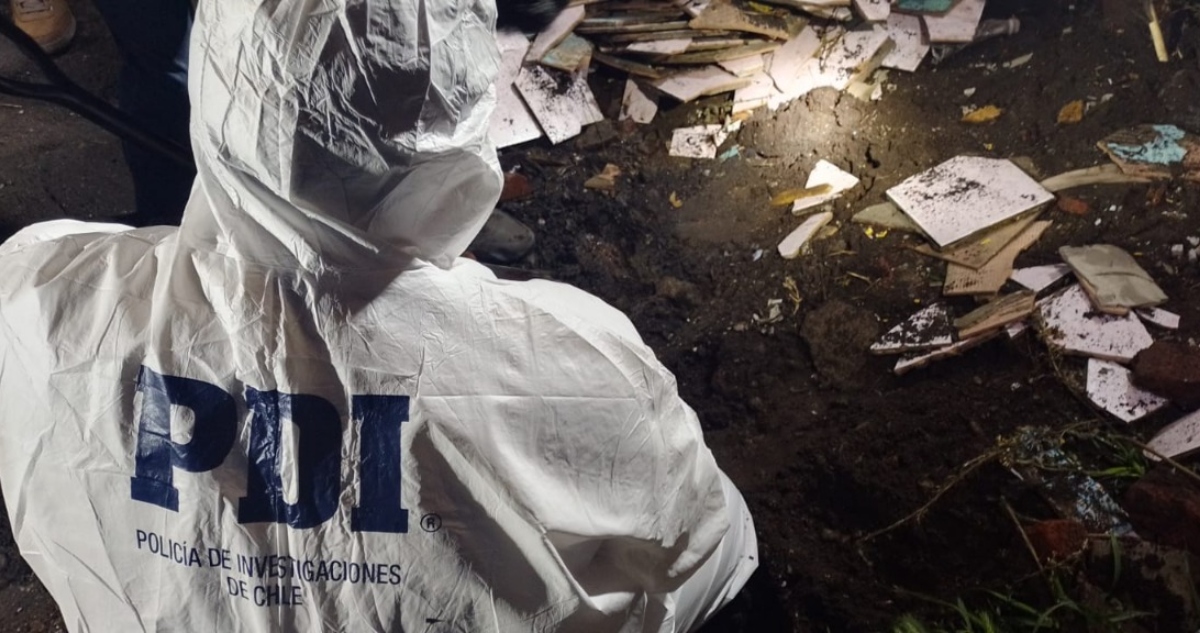 Cuerpo quemado y desmembrado en Concepción