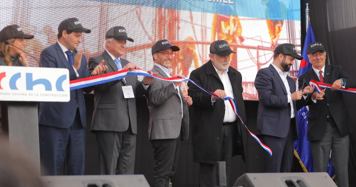Presidente Boric inaugura feria Edifica 2022