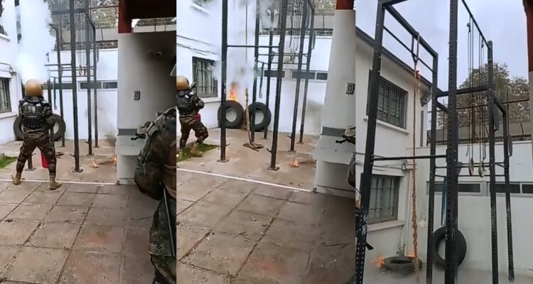 Vuelven a atacar unidad del Ejército vecina al INBA: hubo un amago de incendio por bomba molotov