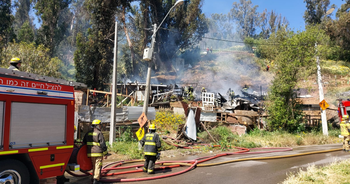 casa incendio forestal Valparaíso