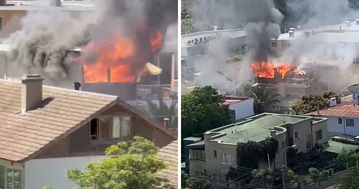 Incendio en Viña del Mar