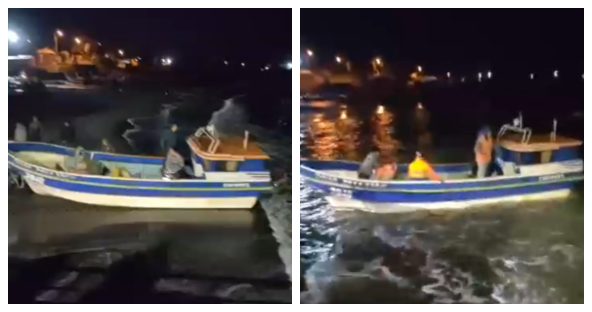 Evácuan en bote a niña de 3 años desde isla Santa María tras caída en medio de críticas a la Armada