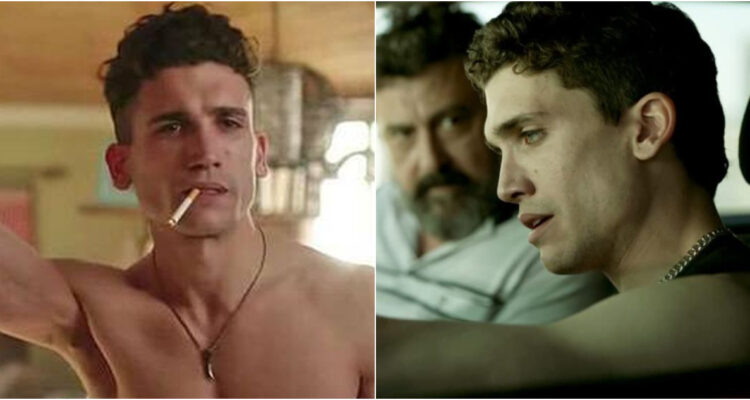 Jaime Lorente en sus diferentes papeles de Netflix.