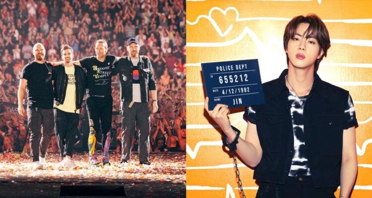 Jin de BTS se presentará en Argentina con Coldplay