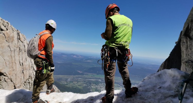 joven perdido en cerro Malalcura