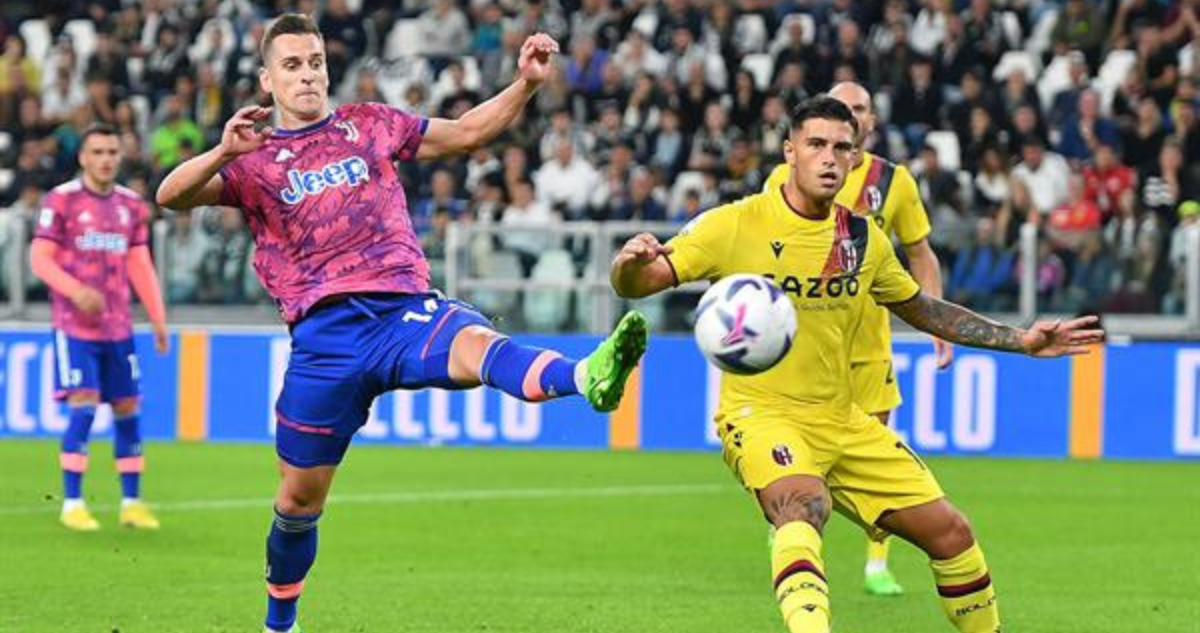 Juventus golea a Bologna que se enreda en el fondo de la tabla.