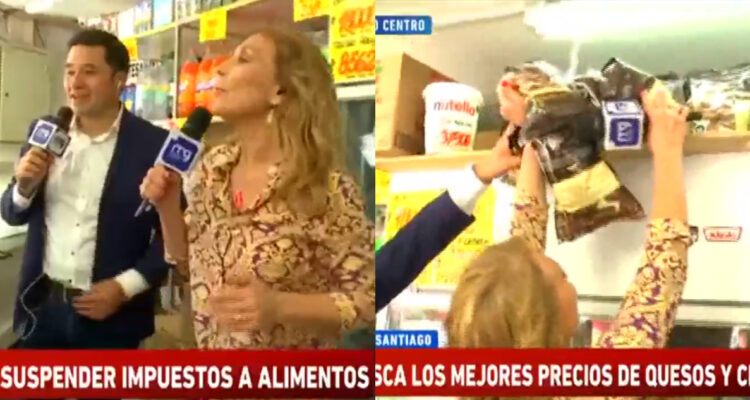 Karen Doggenweiler protagoniza chascarro en vivo