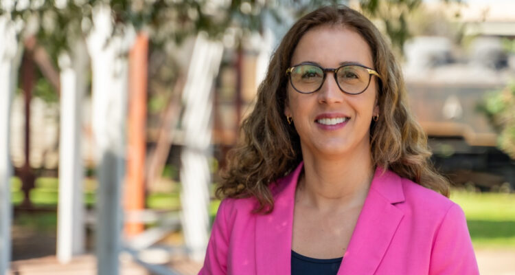 Cedida | Katharina Jenny, gerente general Ferrocarril Antofagasta Bolivia.