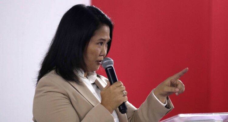 Keiko Fujimori acusa que figura como fallecida en los registros oficiales de identificación de Perú