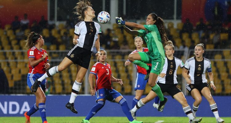 La Roja fue vapuleada por Alemania en Mundial Sub17