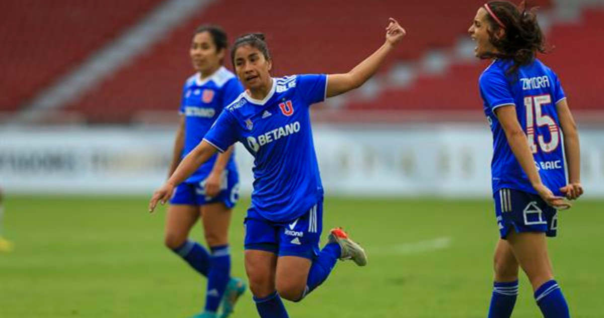 La U golea y clasifica a la siguiente ronda de la Copa Libertadores femenina.
