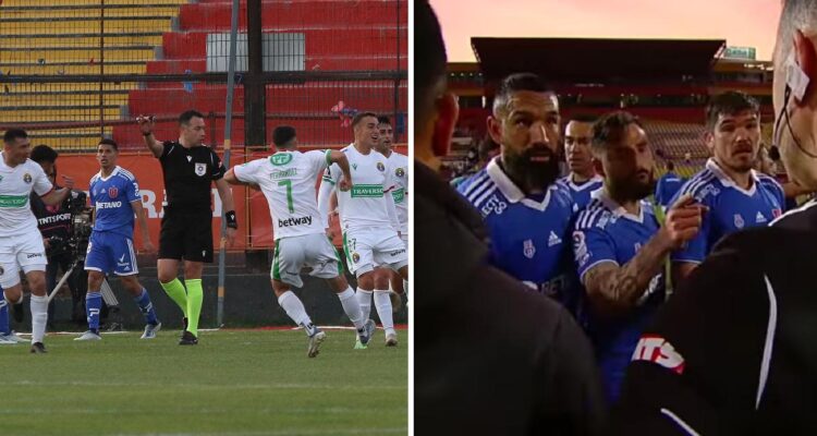 La U denuncia gruesos insultos del juez Ángelo Hermosilla.