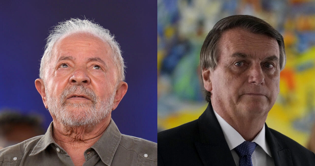 Lula da Silva y Jair Bolsonaro.