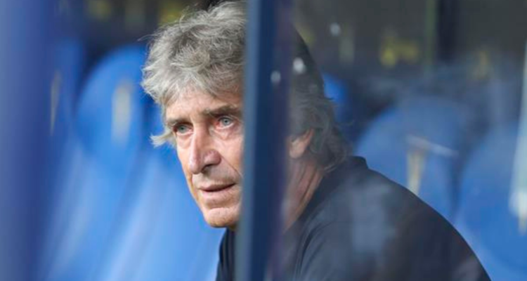 Manuel Pellegrini no se desespera por la igualdad del Betis ante el Cádiz.