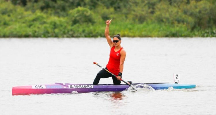 María José Mailliard la rompe en los Odesur de Asunción: gana un nuevo oro para Chile en el canotaje