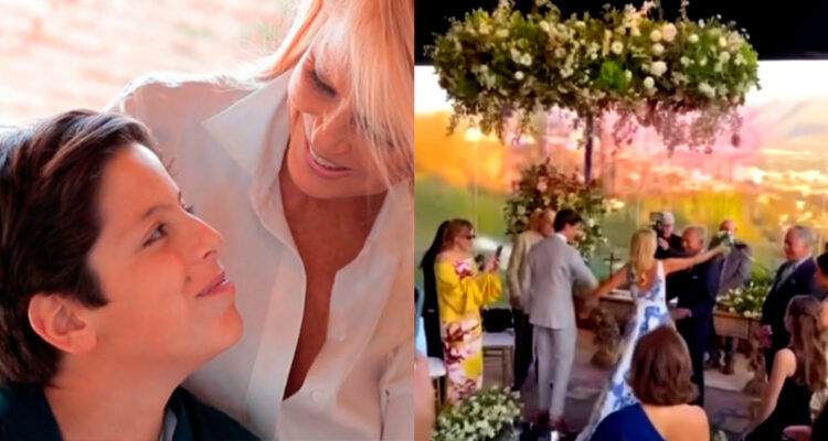 Filtran video de boda de Cecilia Bolocco