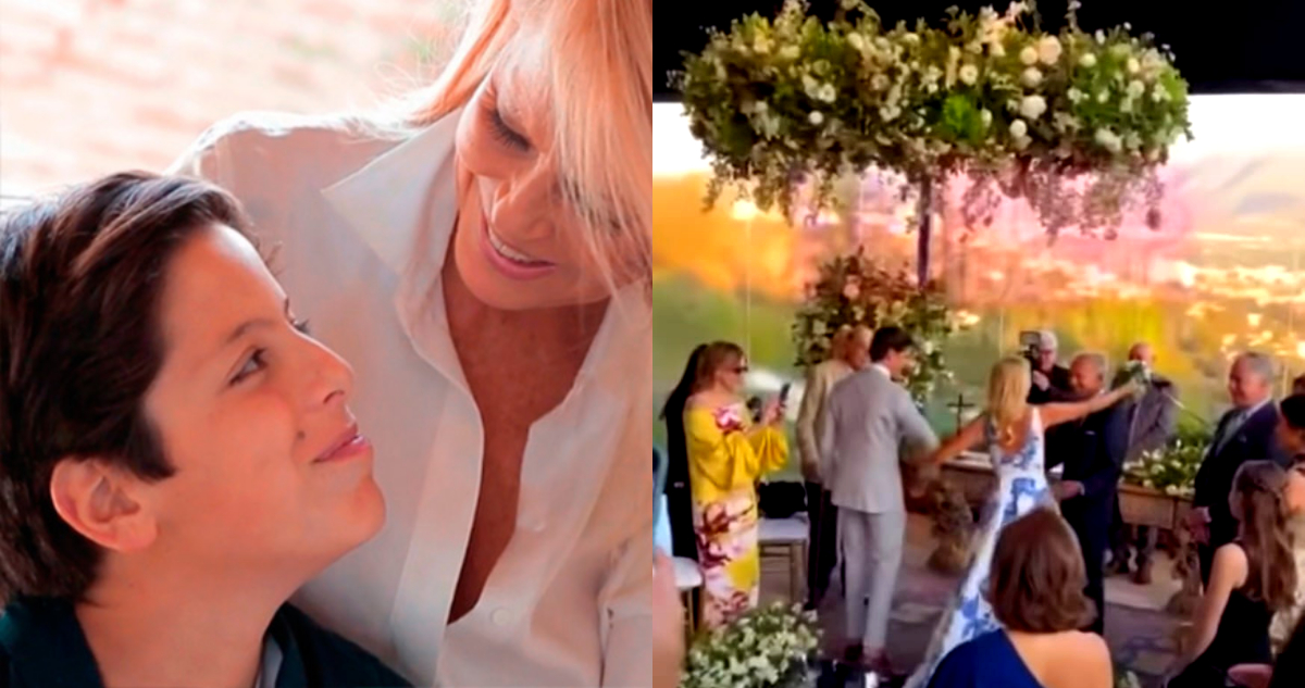 Filtran video de boda de Cecilia Bolocco