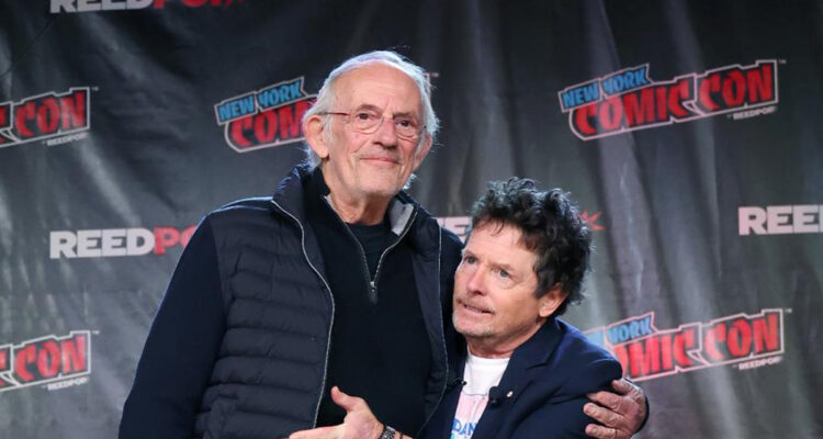Christopher lloyd y Michael J. Fox
