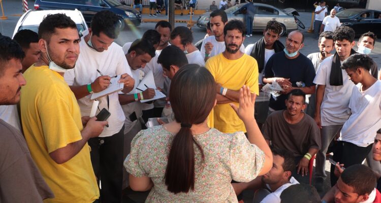 Migrantes venezolanos en EEUU