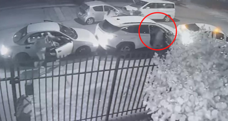 mujer chocada encerrona Chiguayante