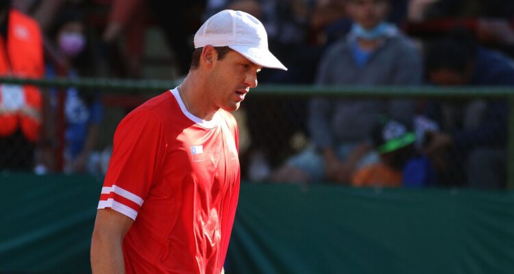 Nicolás Jarry fue rápidamente eliminado en Ortisei.