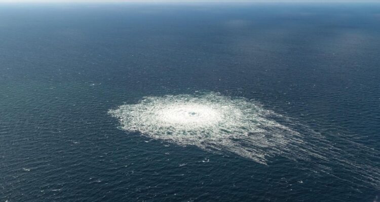 Fuga de gas natural en Nord Stream