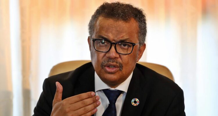 El Dr. Tedros Adhanom.