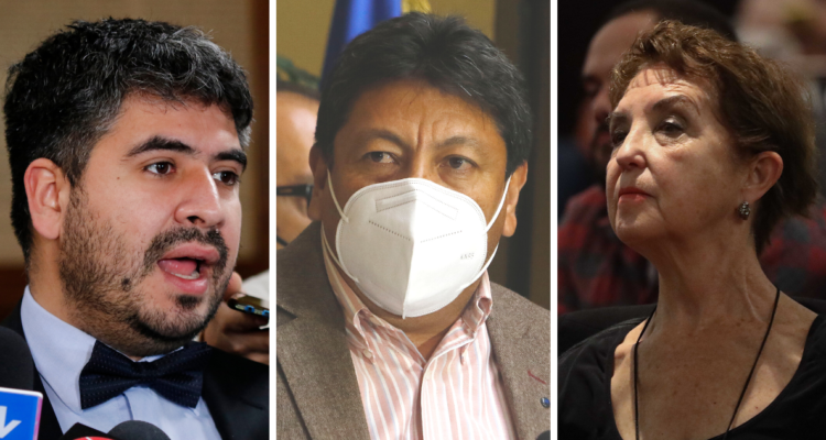 Diputado Lagomarsino, Diputado Tapia y Gloria Hutt