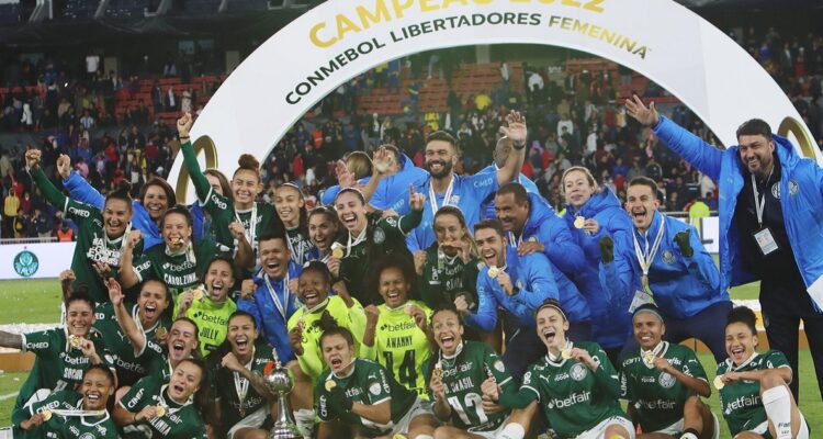 Palmeiras goleó a Boca Juniors en final de Copa Libertadores femenina