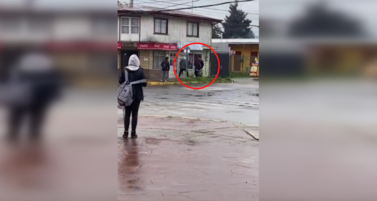 pelea centro de Paillaco