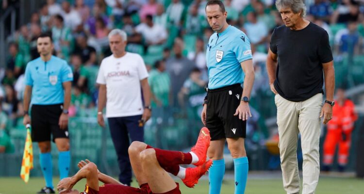 Real Betis de Pellegrini celebra en la Europa League