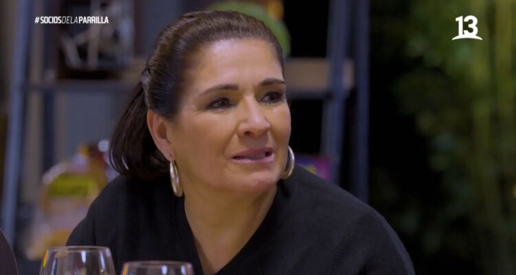 La actriz Pepi Velasco recordando a su padre en el programa.