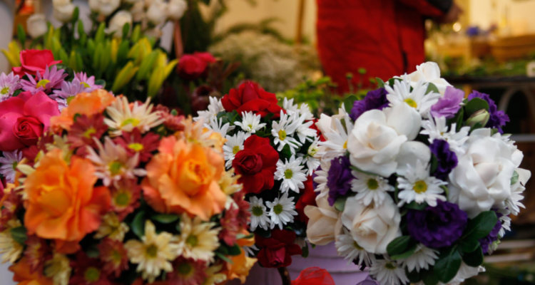 pérgola de las flores