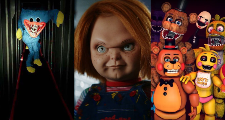 Huggie Wuggie, Chuky y personajes de Five Nights at Freddys