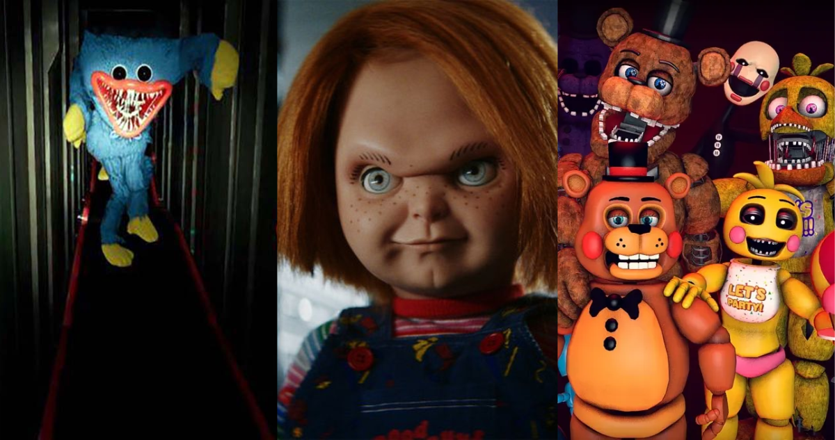 Huggie Wuggie, Chuky y personajes de Five Nights at Freddys