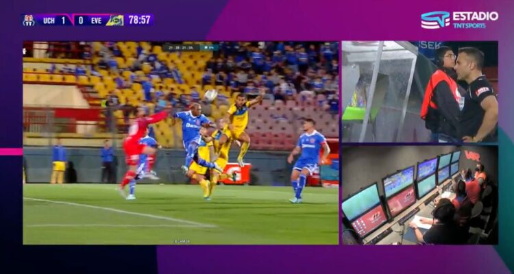 Piero Maza y su explicación en polémico gol anulado a la U ante Everton