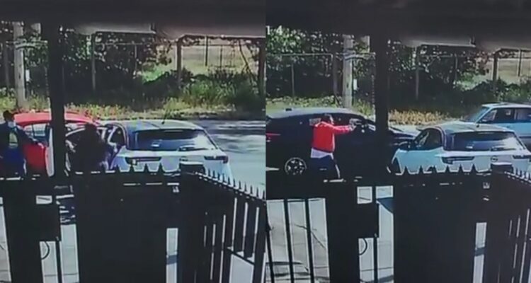 Pistolero desconocido frustró portonazo contra una madre y su hijo en San Bernardo