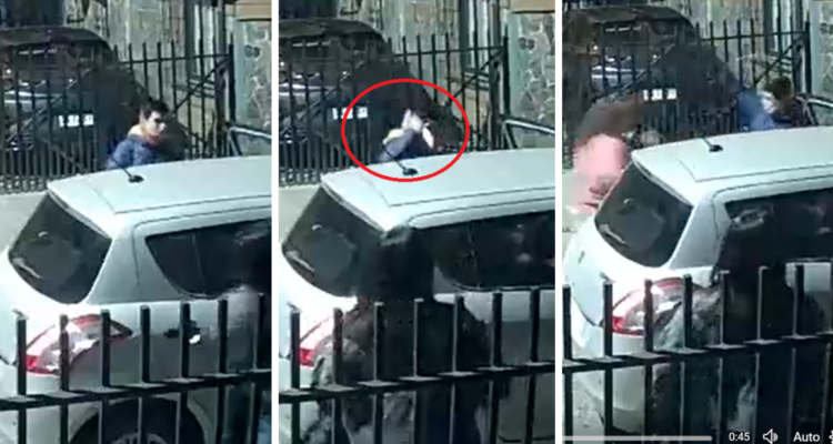 Delincuentes roban vehículo a mujeres durante violento portonazo en Chiguayante