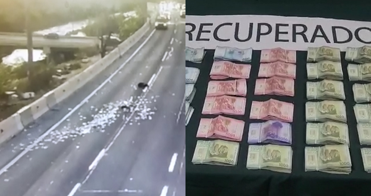 Tras las rejas quedaron los seis detenidos por robo que lanzaron millones a la Costanera Norte
