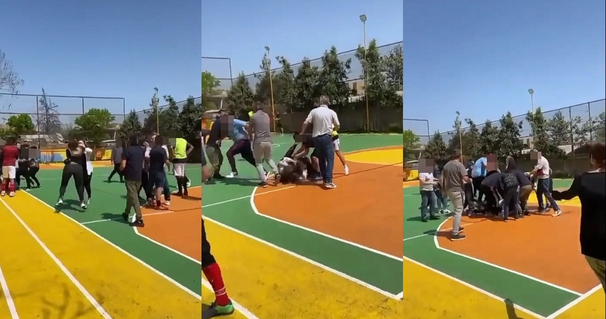 Pelea de apoderados en colegio católico de La Cisterna