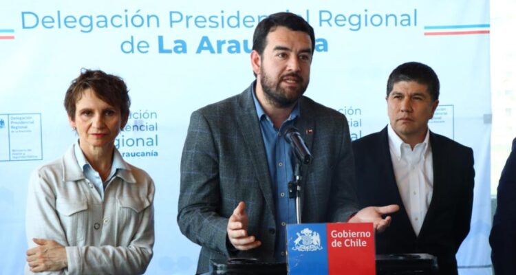Rivas exige mayor seguridad en La Araucanía