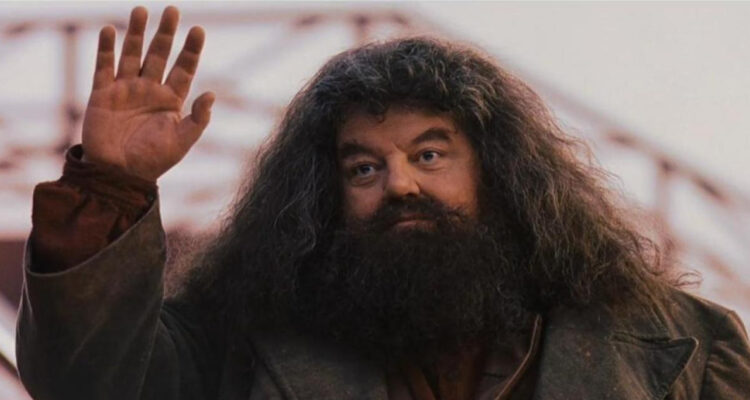 Robbie Coltrane encarnando a Hagrid. Se reveló la causa de muerte.