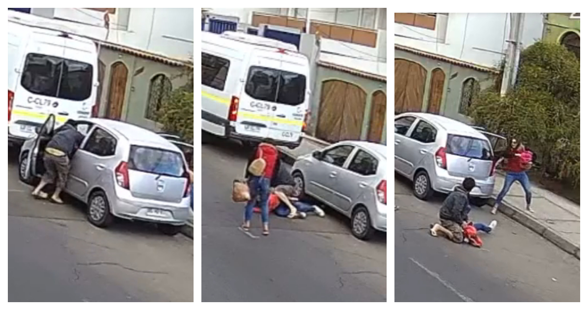 Intrépido conductor frustró robo de su vehículo en Antofagasta tras enfrentar a delincuentes